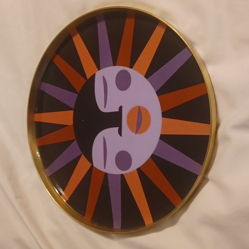 Opalhouse nwt Brass candle tray,trinket dish ect.